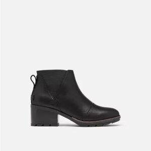 Sorel Black Chelsea Ankle Boots Waterproof